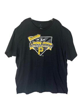 Fanatics Pittsburgh Pirates Spring Training Tshirt Size 3XL Black